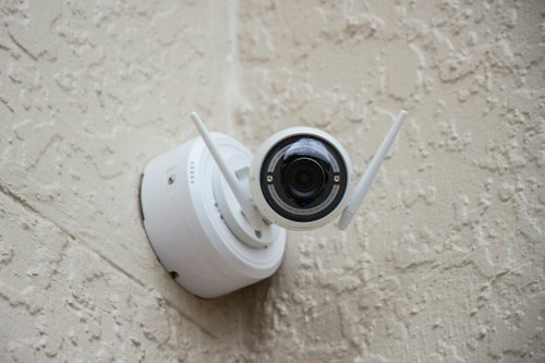 Lente de cámara de seguridad